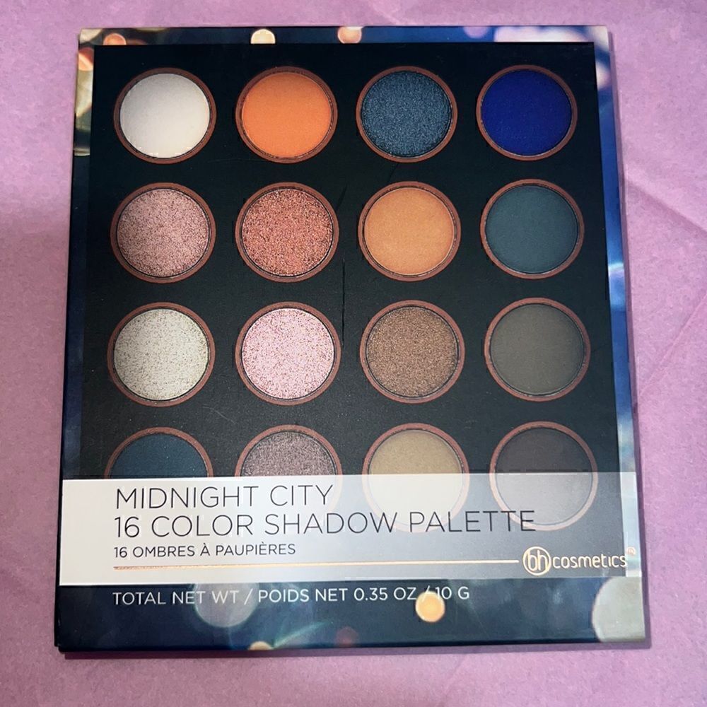 bh cosmetics MIDNIGHT CITY NIB